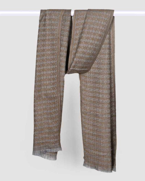 Acrylic Texture Muffler Grey