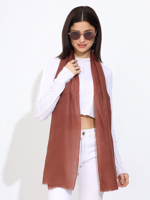 Pashmina Wool Diamond Weave Muffler