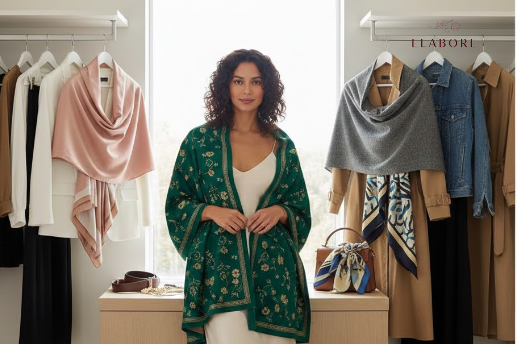 How to Build a Capsule Wardrobe with Luxury Shawls