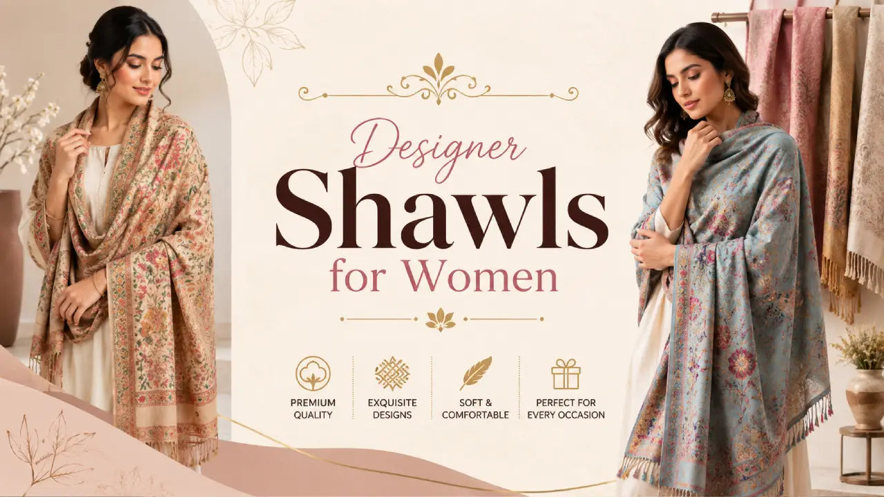 Designer Shawls for Women: Top Trends and Styling Ideas for Every Season