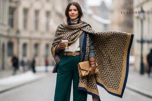 How Luxury Shawls Enhance Layered Winter Outfits