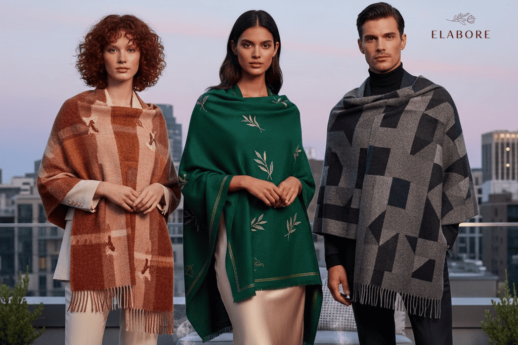 Latest Luxury Shawl Trends for This Season