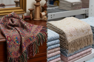 Luxury Shawls vs Mass-Produced Shawls: Key Differences