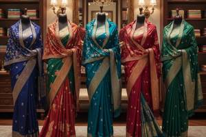 Best Luxury Shawls to Pair with Sarees