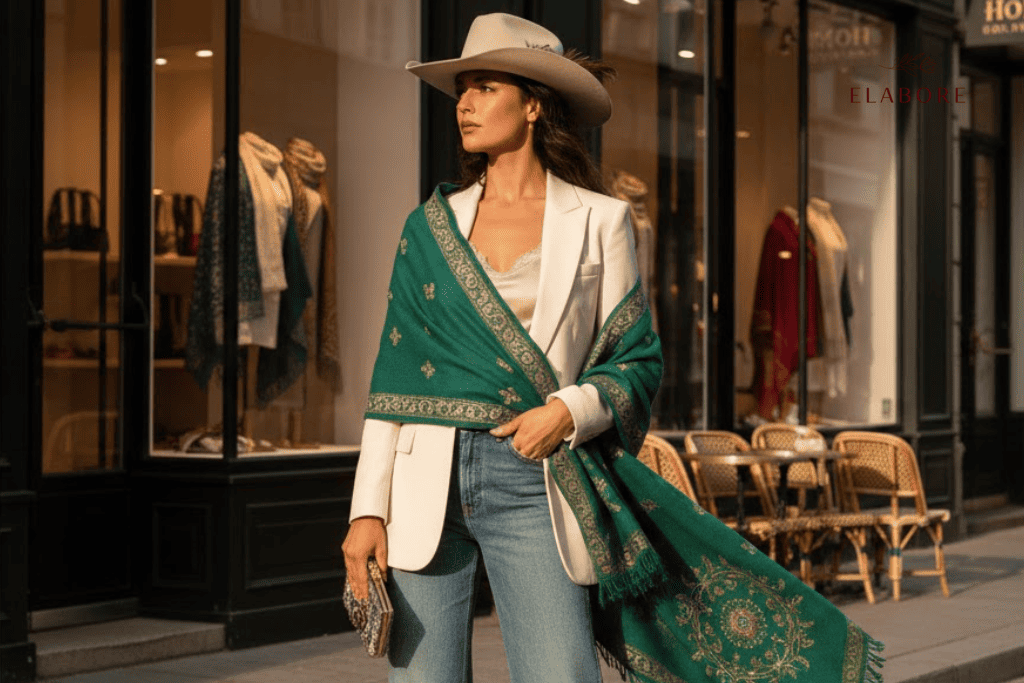 Best Luxury Shawls to Style with Western Outfits