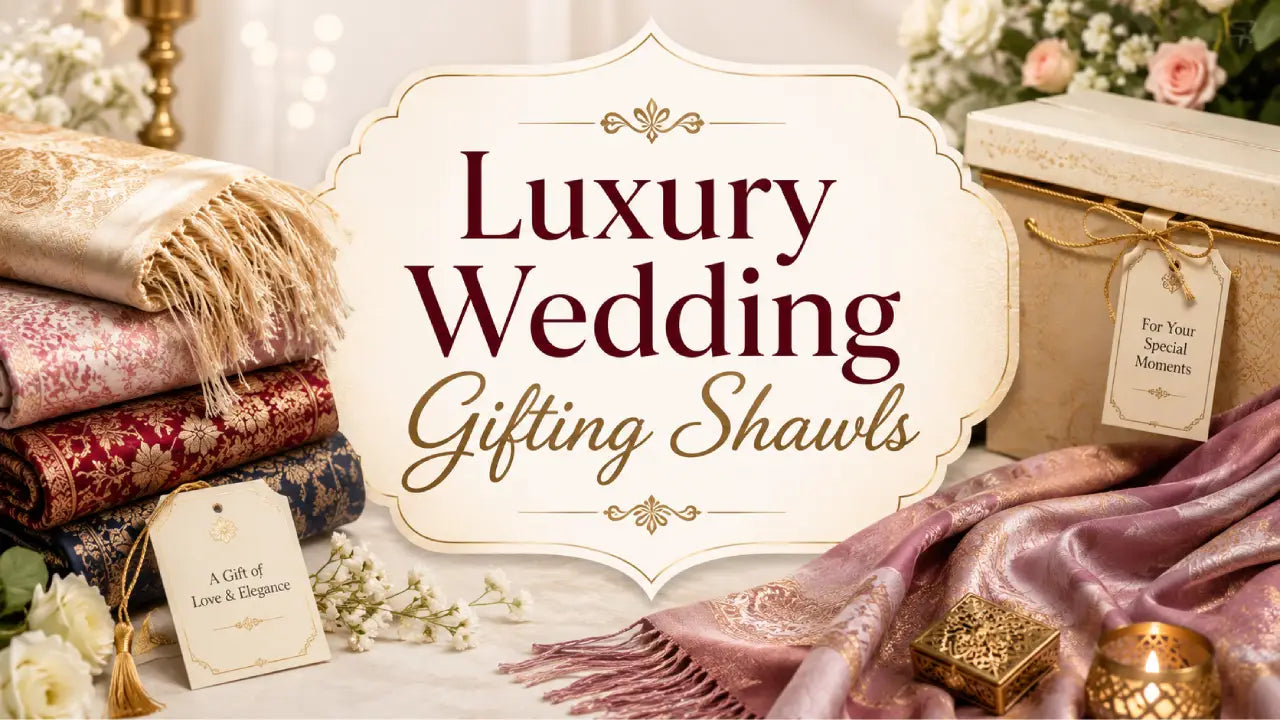Luxury Wedding Gifting Shawls: Elegant Gift Ideas for Modern Celebrations