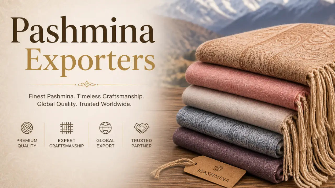 How to Find Reliable Pashmina Exporters for Global B2B Trade