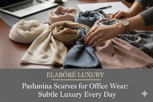 Pashmina Scarves for Office Wear: Subtle Luxury Every Day
