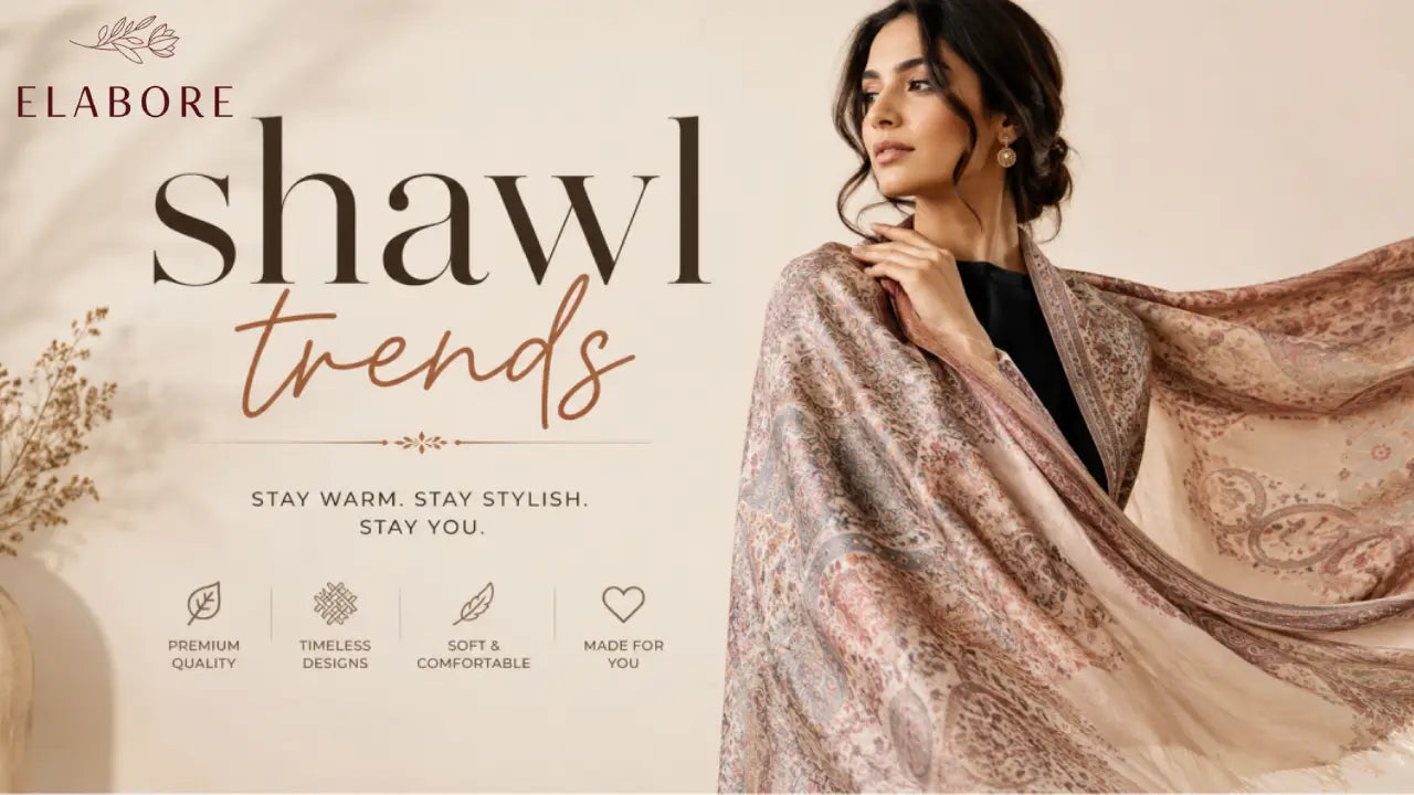 Trending Shawl Designs in Global Fashion Markets