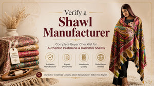 How to Vet and Verify a Shawl Manufacturer Before You Order