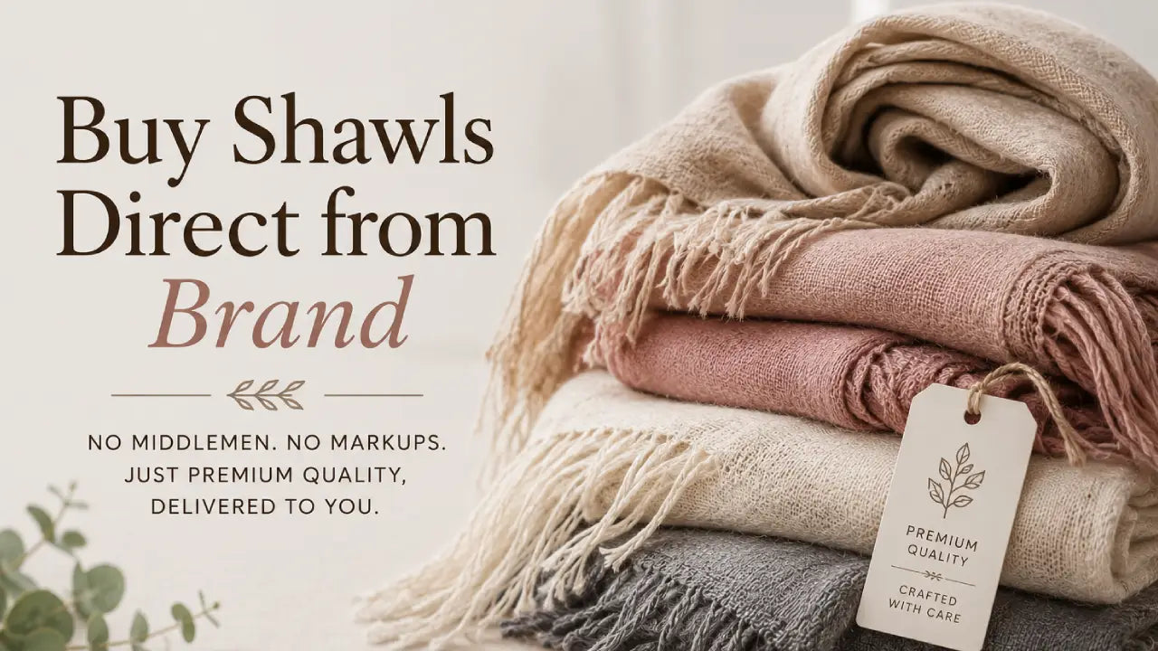 Why You Should Buy Shawls Direct from Brand Instead of Marketplaces