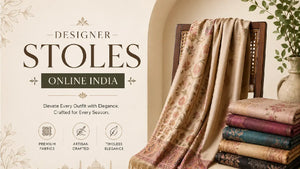 Top Trends in Designer Stoles Online India You Need to Know in 2026?