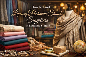 How to Find Luxury Pashmina Shawl Suppliers for Boutique Stores?