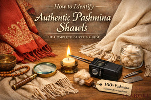 How to Identify Authentic Pashmina Shawls: The Complete Buyer’s Guide