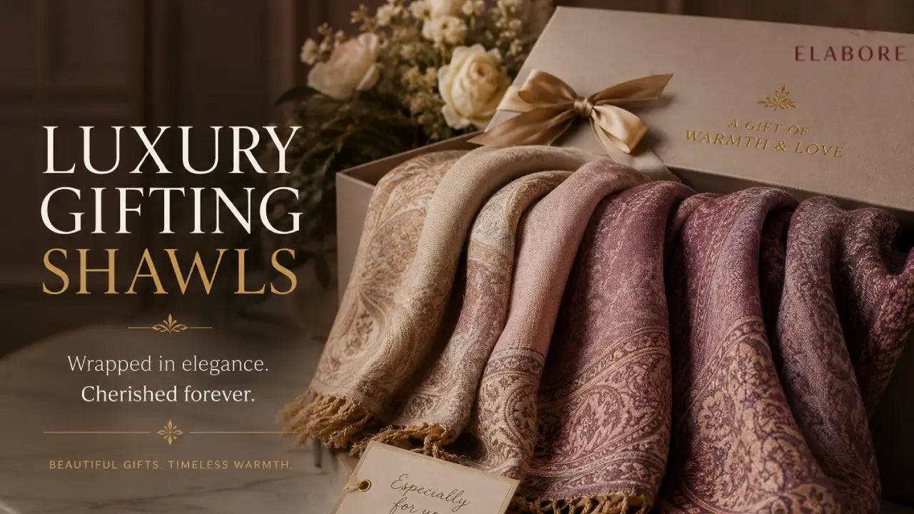 Luxury Gifting Shawls: Unique Premium Gift Ideas for Weddings & Festivals