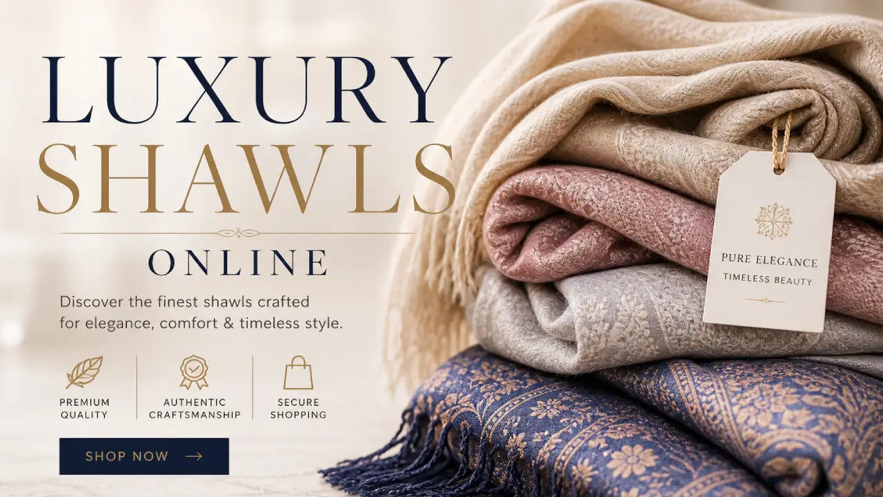 Luxury Shawls Online: How to Choose the Perfect Premium Shawl for Every Occasion