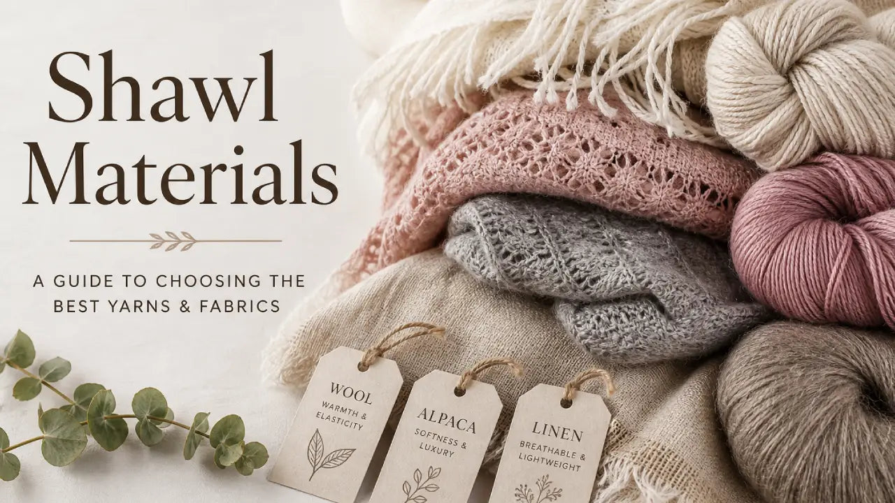 Top Materials Used in Premium Shawls: A B2B Buyer’s Guide