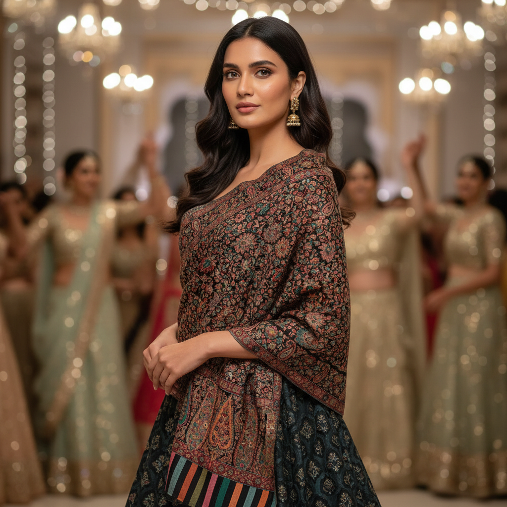 Kani Shawls, Stoles and Scarves