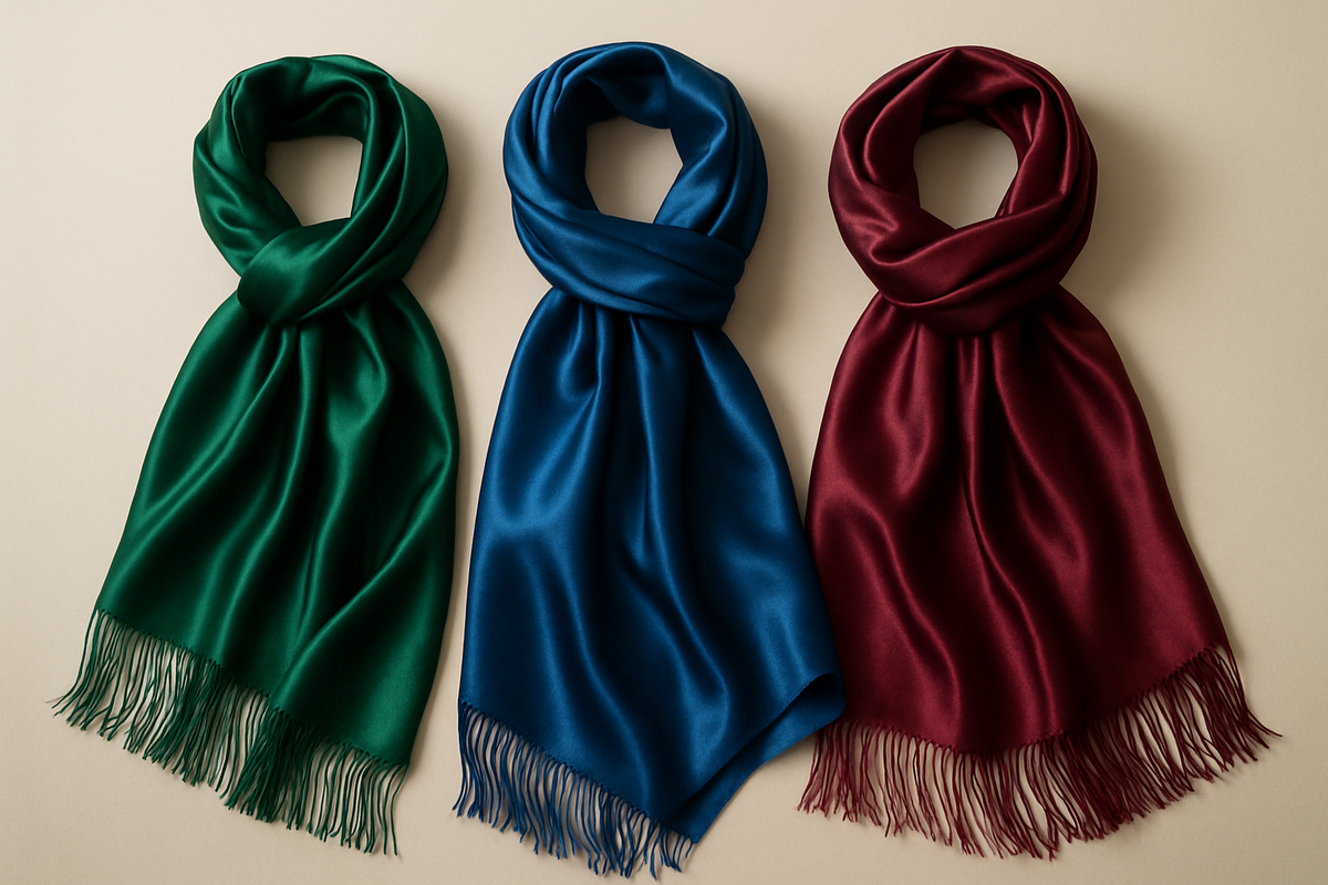 Buy Silk Stoles Online | Luxurious & Soft Silk Stoles for Women ...