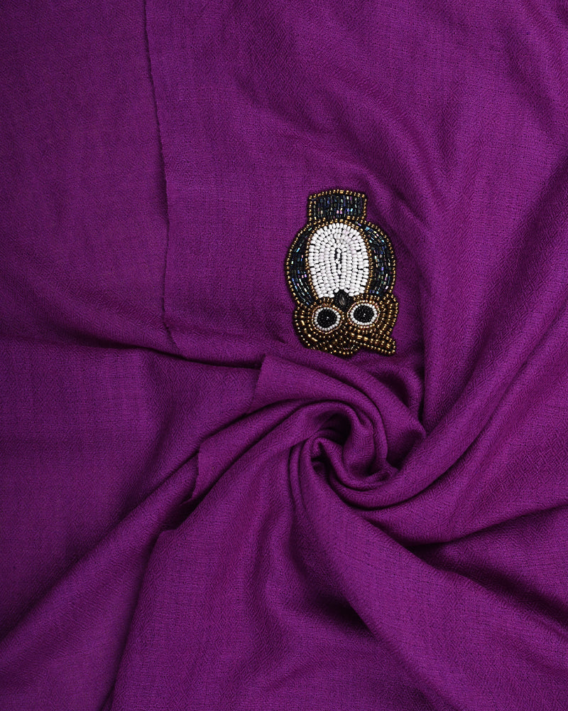 Purple fabric 