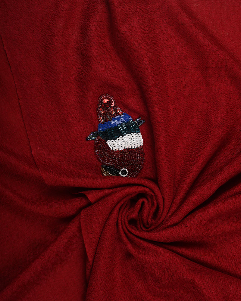 red fabric 