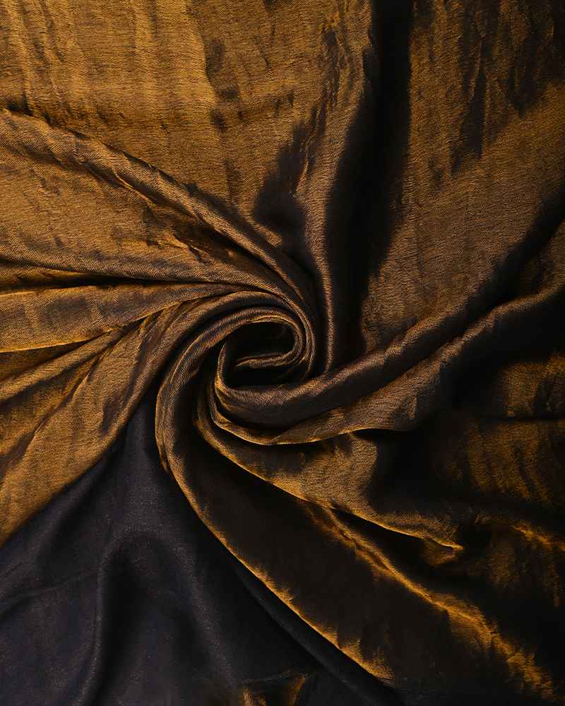 Pashmina Wool Plain Zari Reversible Shawl Navy Blue