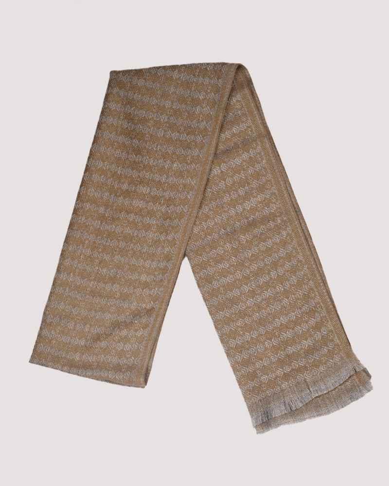 Acrylic Texture Muffler Grey