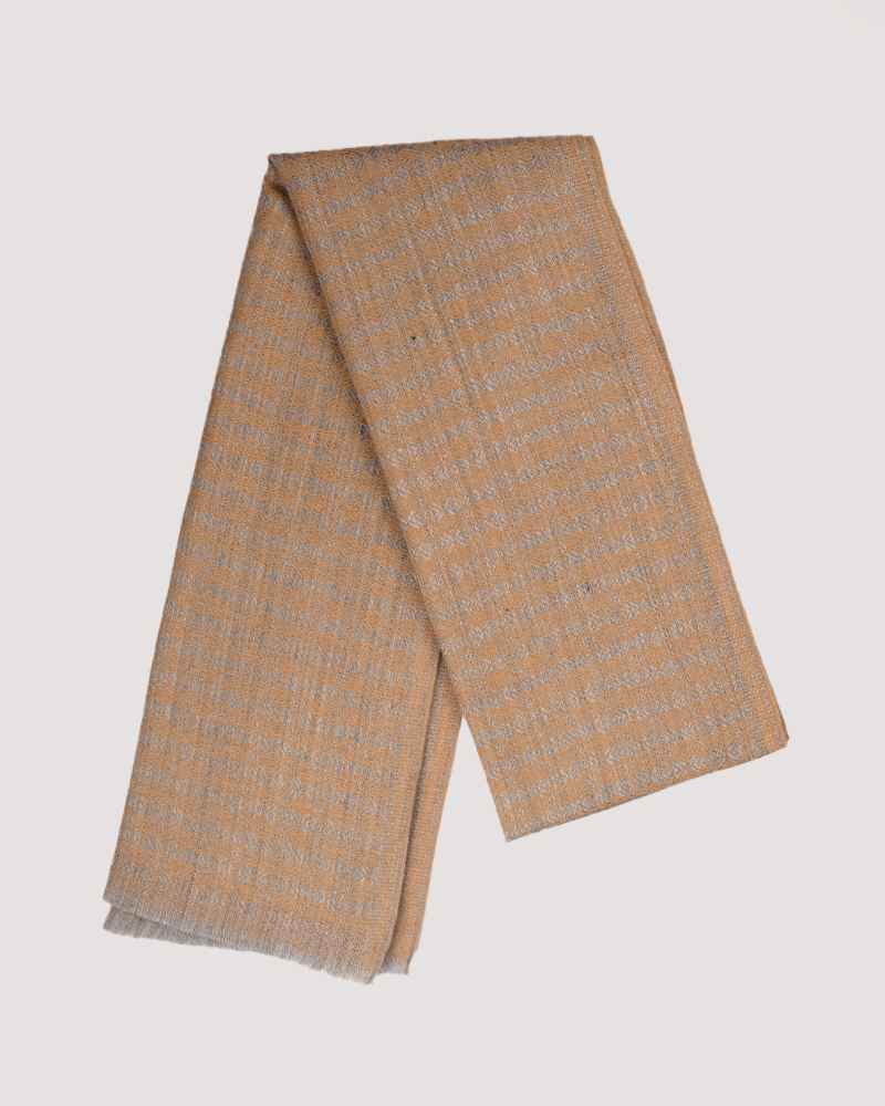 Acrylic Texture Muffler Yellow